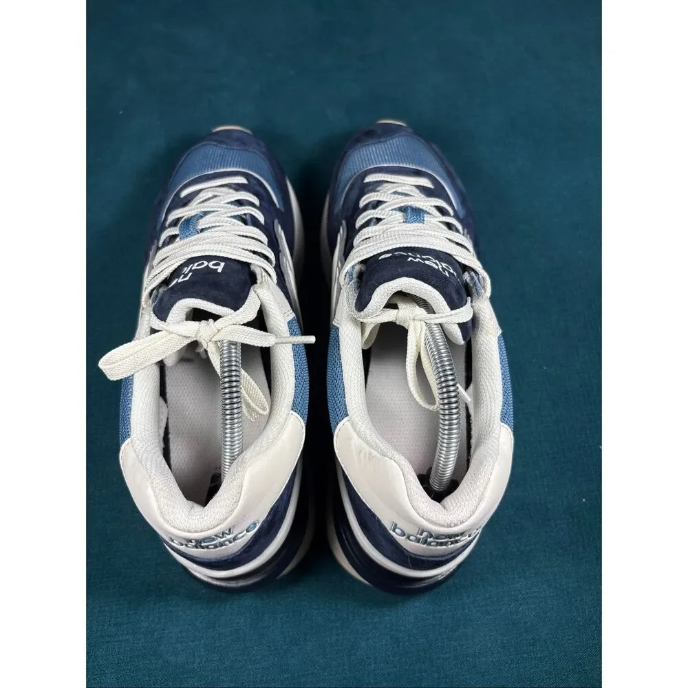 New Balance 574 Blue Suede Mesh Sneakers Men’s Size 10.5 D U574LGVC Classic_6